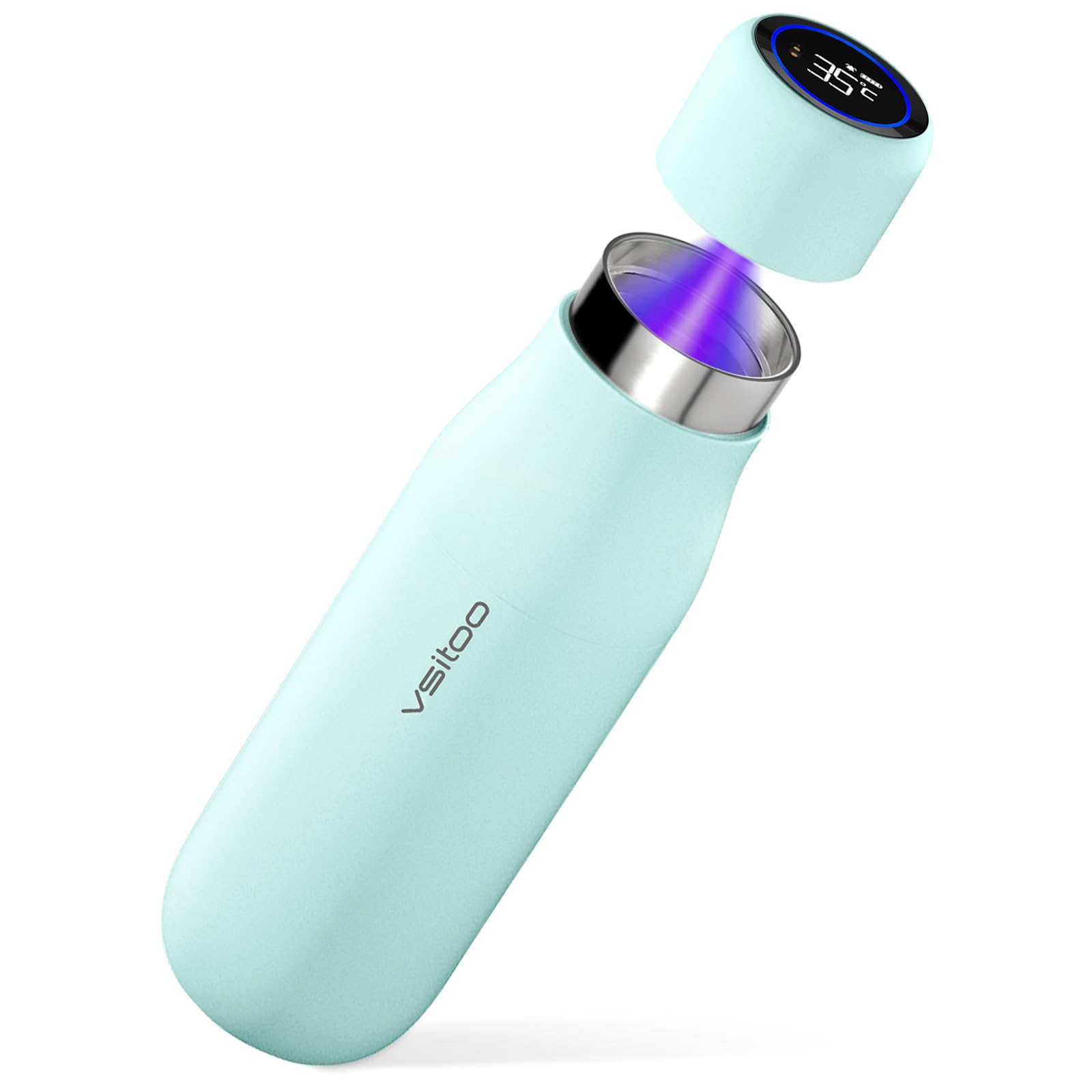 Amazon.com: VSITOO S1 15oz Mini Insulated Stainless Steel Self